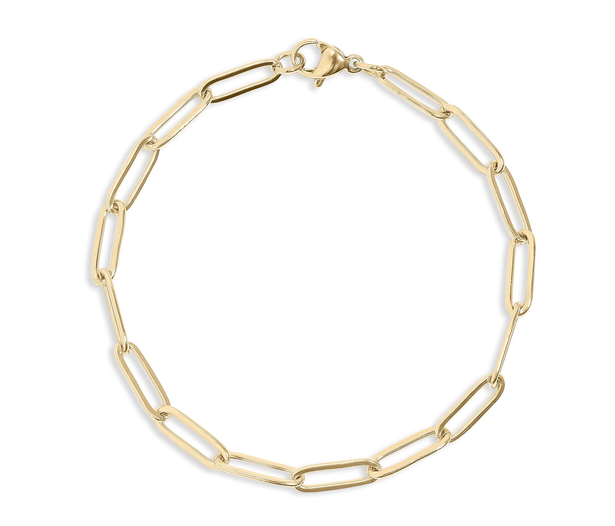 Paperclip Chain Bracelet