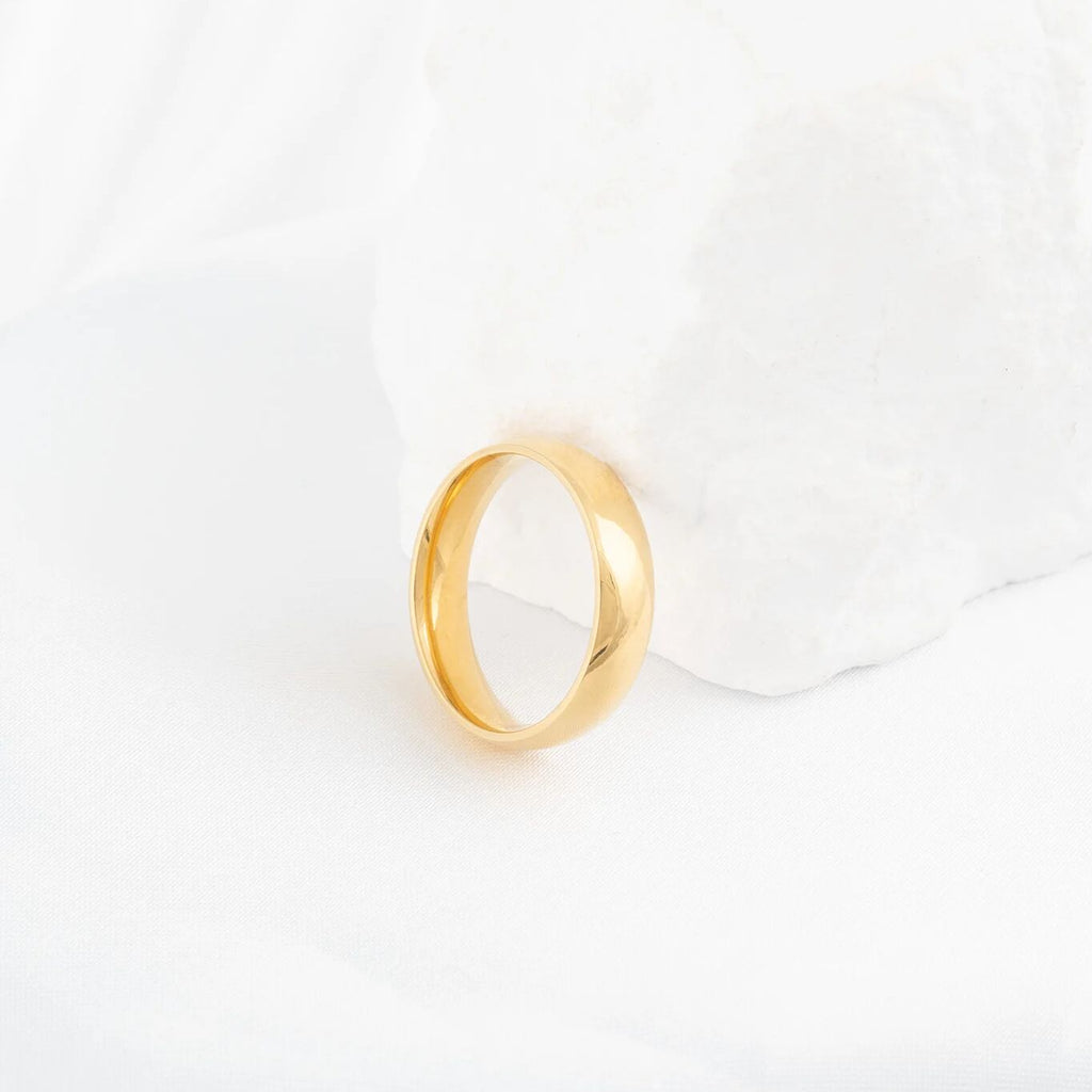 Wholesale jewelry 14K Gold Filled Plus Blank Ring- studio- large