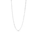 Stainless Steel Paperclip Connector Chain Necklace