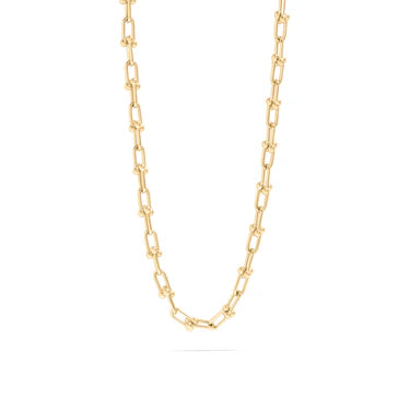 18K Gold PVD Stainless Steel Hardware Necklace