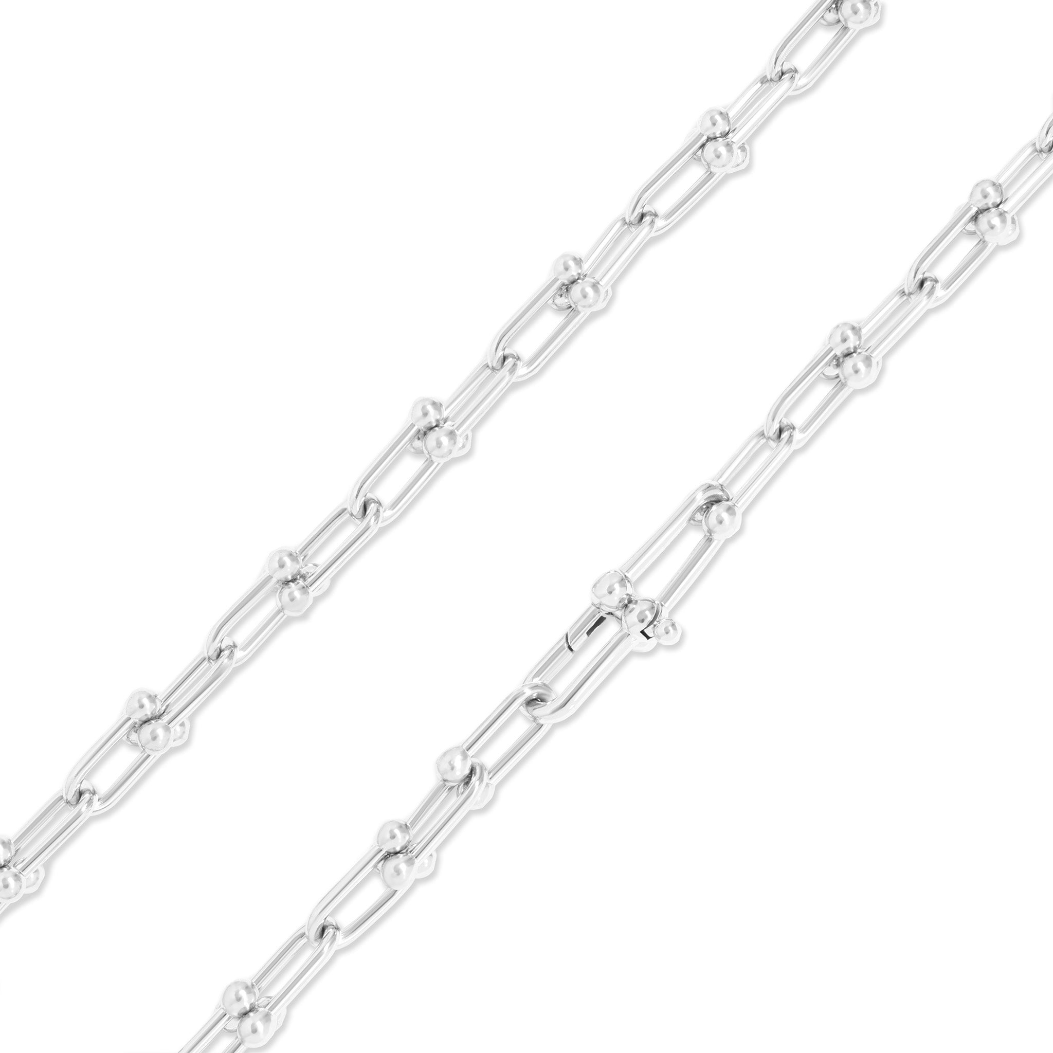 Gold Hardware Necklace – 18K Gold PVD Stainless Steel Chain | Tarnish Resistant Jewelry