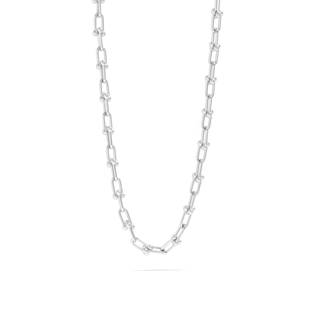 Gold Hardware Necklace – 18K Gold PVD Stainless Steel Chain | Tarnish Resistant Jewelry
