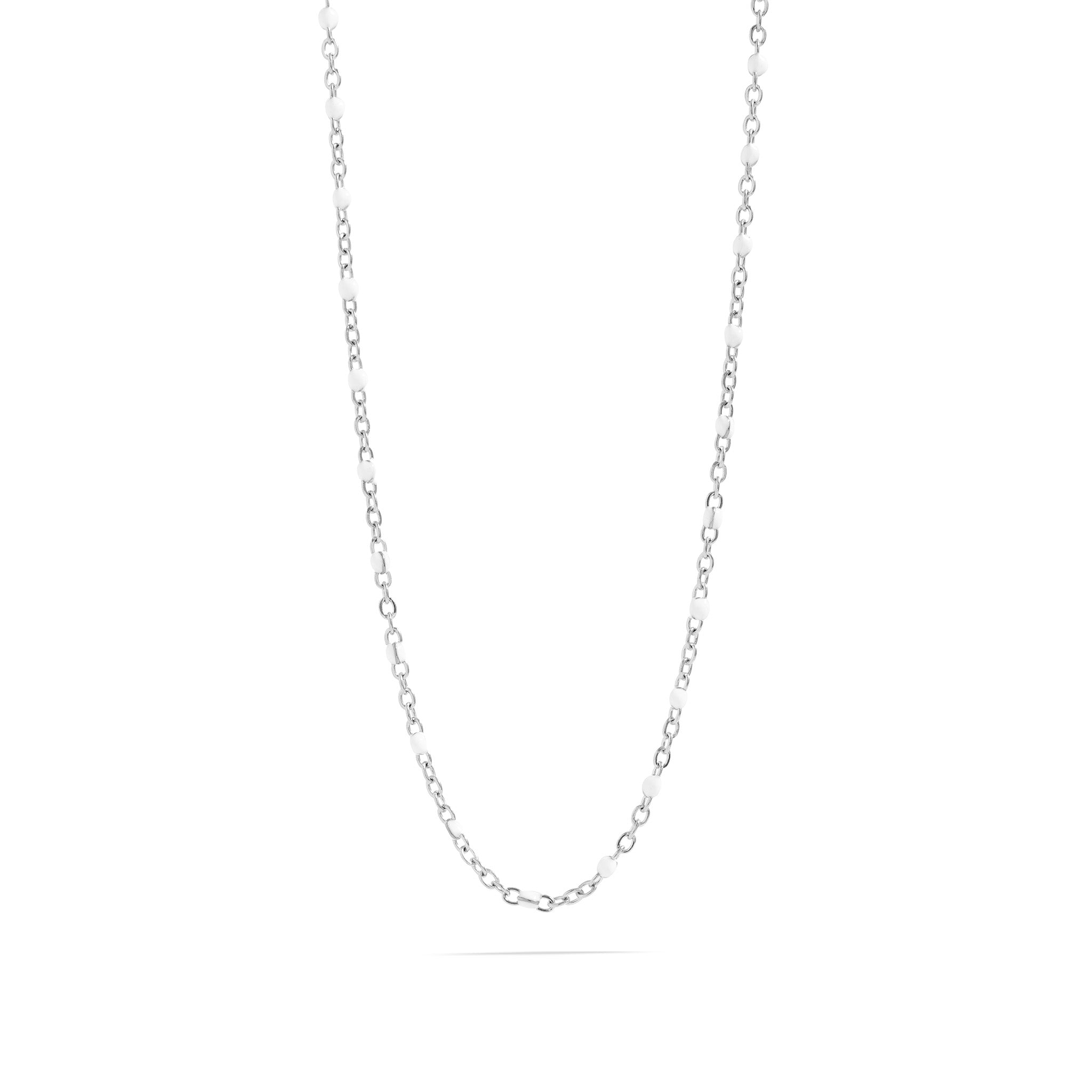 Confetti White Chain Necklace