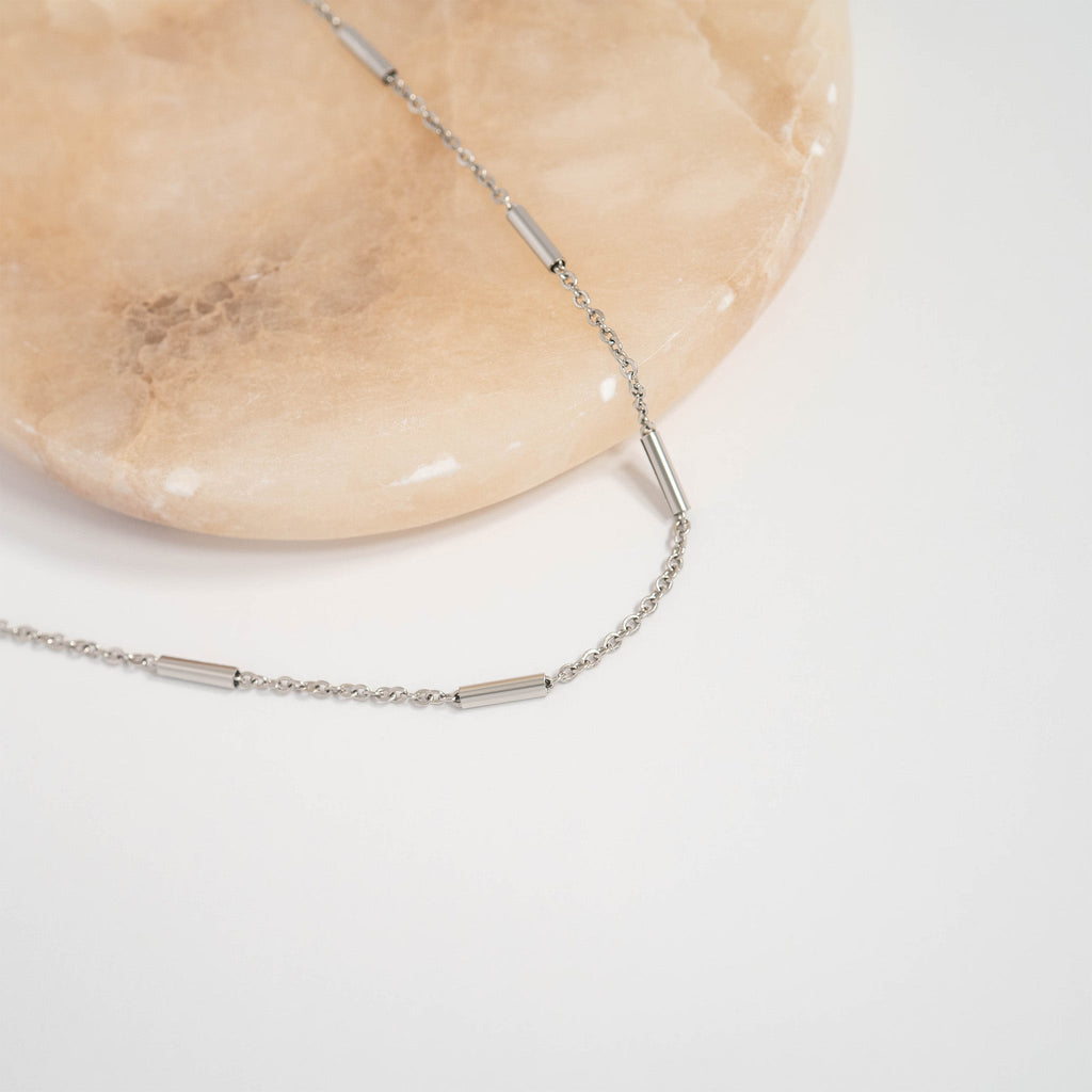 Gold Satellite Necklace – 18K Gold Chain | Hypoallergenic Stainless Steel Jewelry