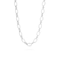 Gold Charm Necklace – 18K PVD Coated Stainless Steel Circle Chain for Layering