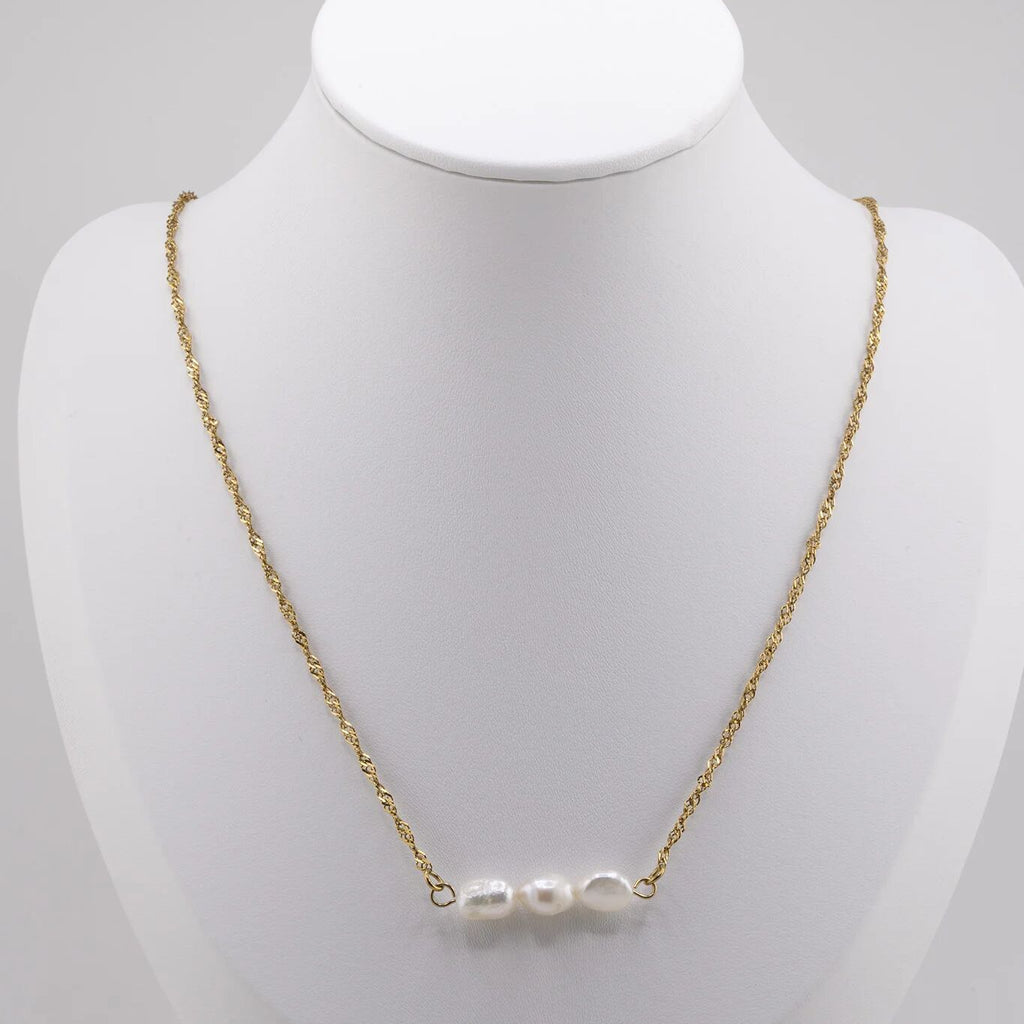 Gold Singapore Split Chain