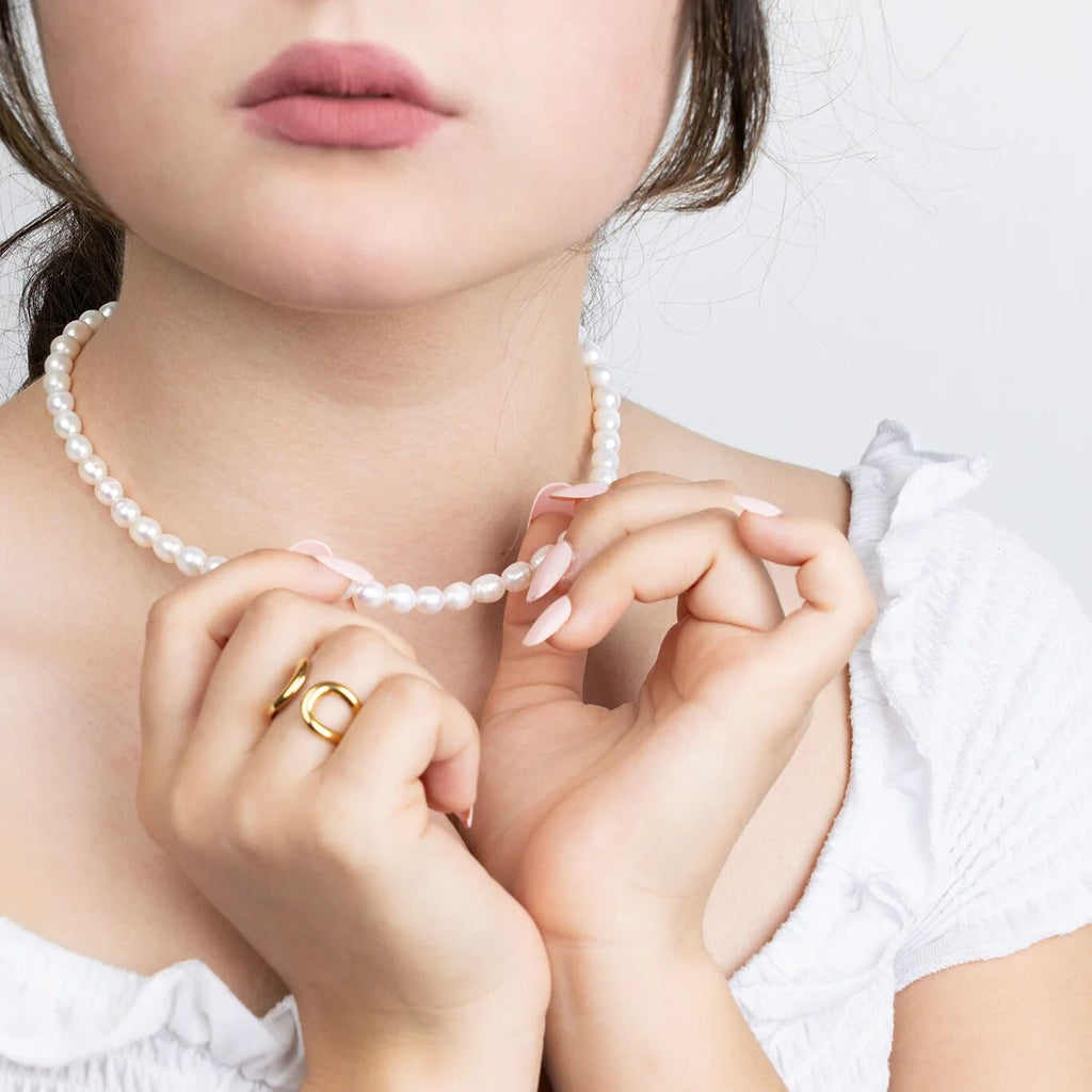 Freshwater Pearl Beaded Necklace