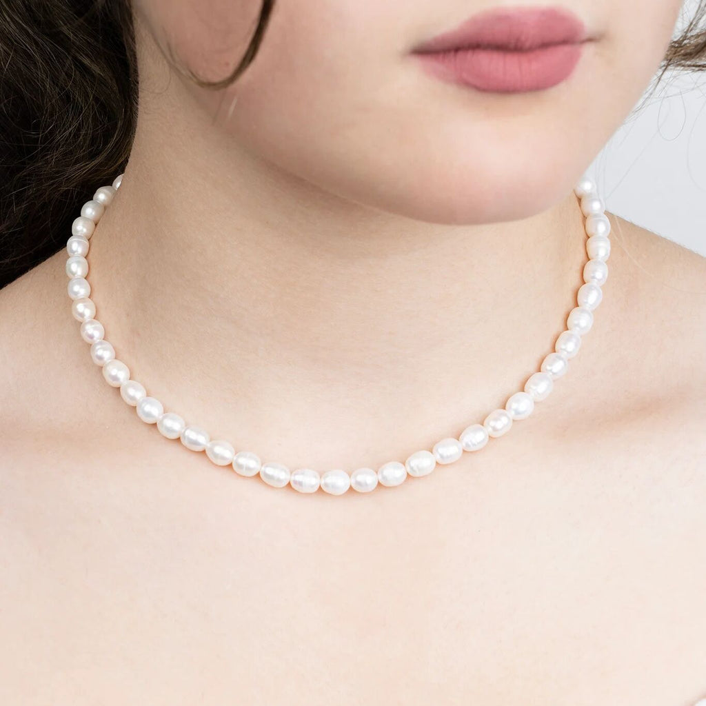 Freshwater Pearl Beaded Necklace