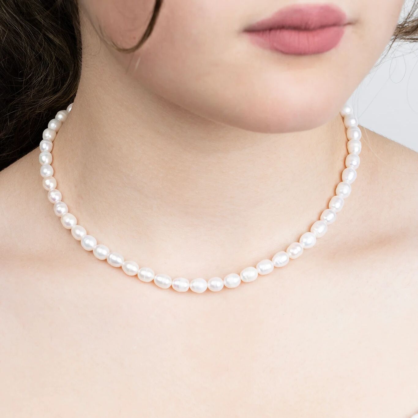 Freshwater Pearl Beaded Necklace