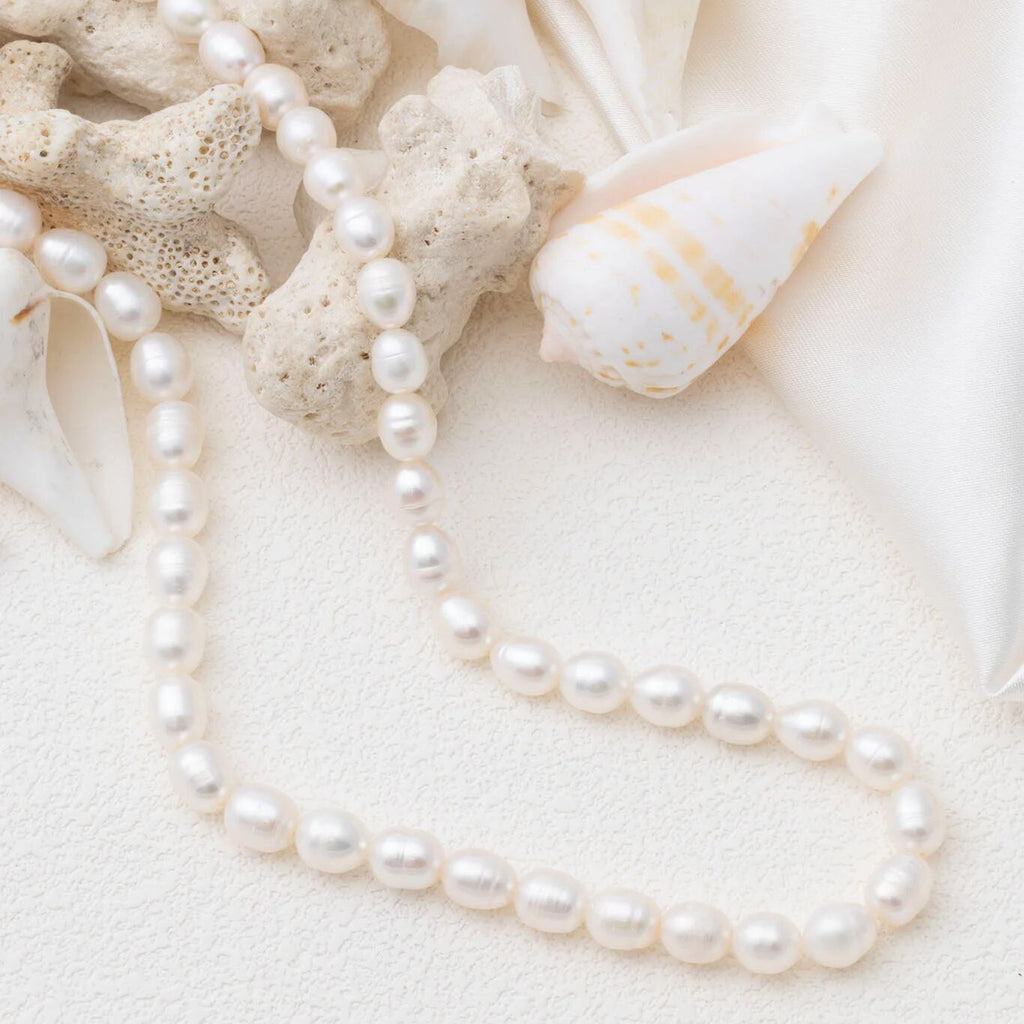 Freshwater Pearl Beaded Necklace
