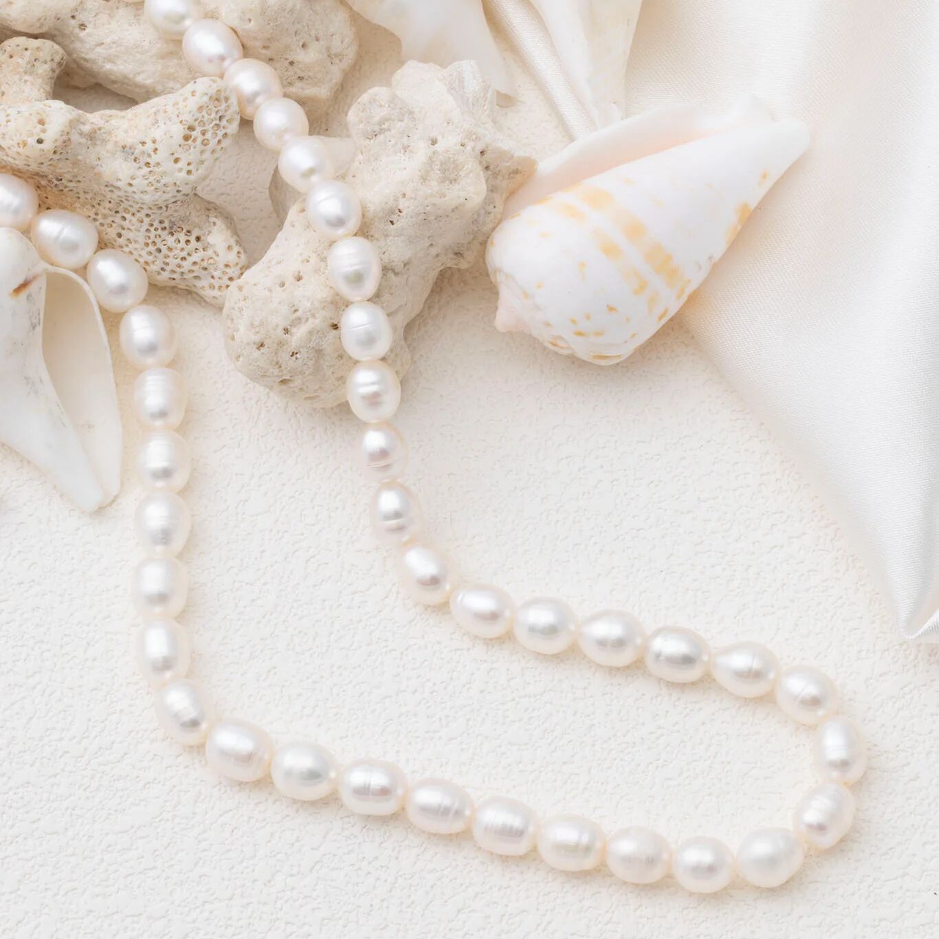 Freshwater Pearl Beaded Necklace