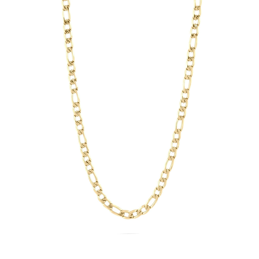 Wholesale jewelry 14K Gold Filled Plus Figaro Chain Necklace- main 