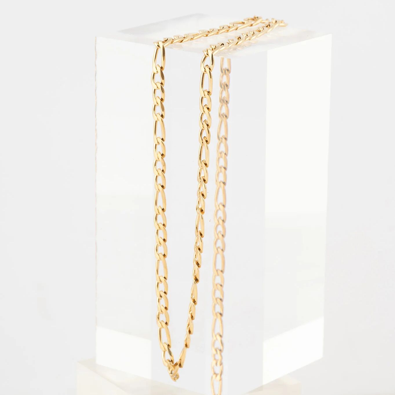 Wholesale jewelry 14K Gold Filled Plus Figaro Chain Necklace- studio 