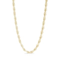 Gold Rope Chain Necklace - 14K Gold Filled PLUS, Tarnish Resistant, 16"