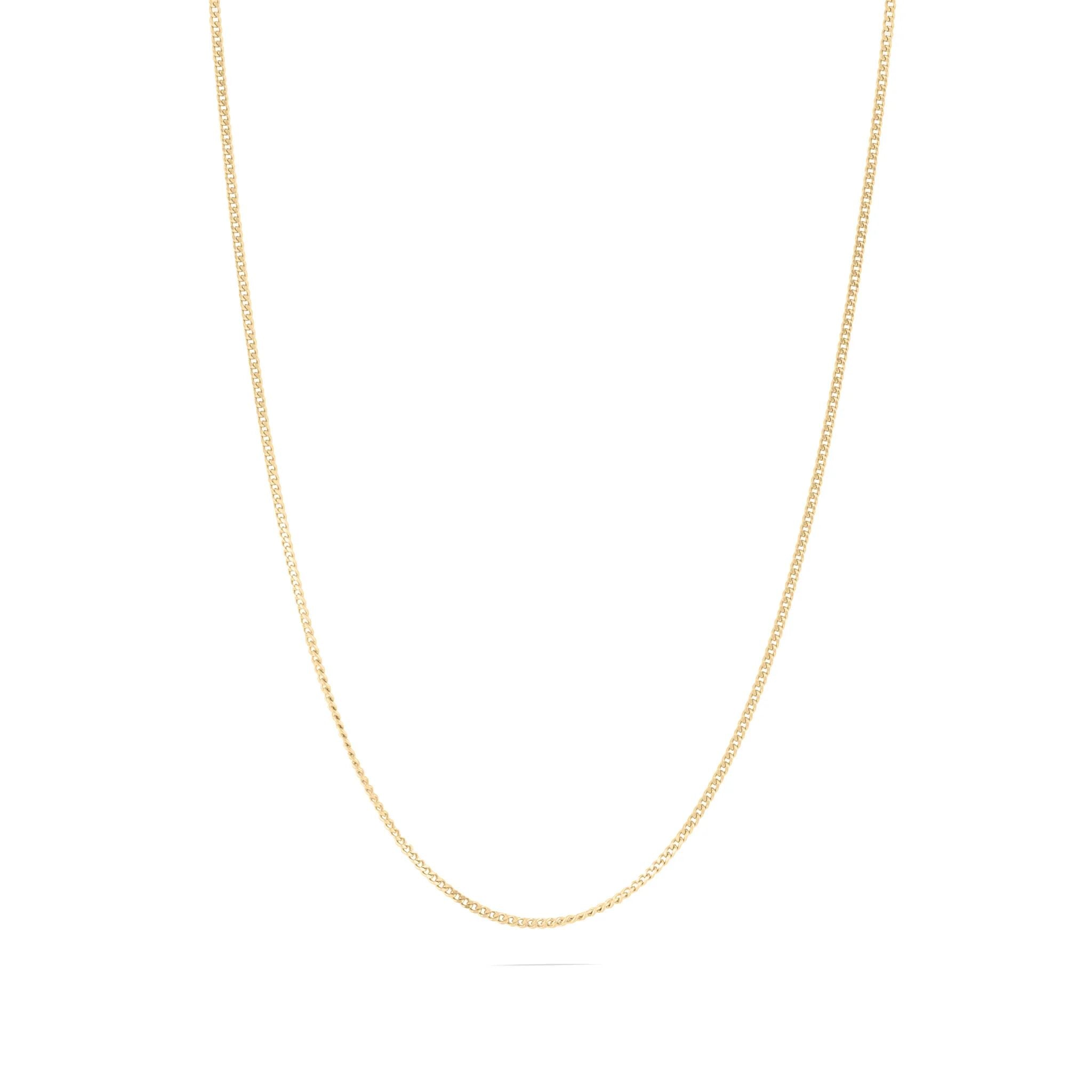 Wholesale Jewelry 14K Gold Filled Plus Diamond Cut Curb Chain- Main