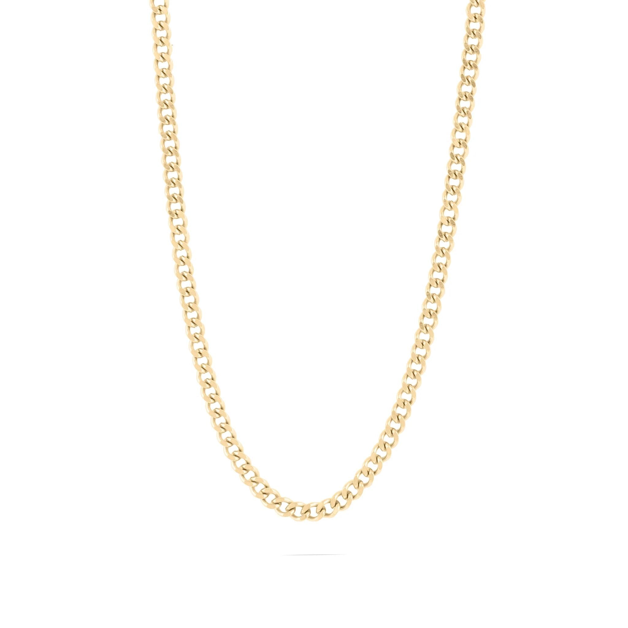 Wholesale Jewelry 14K Gold Filled Plus Diamond Cut Curb Chain- Main