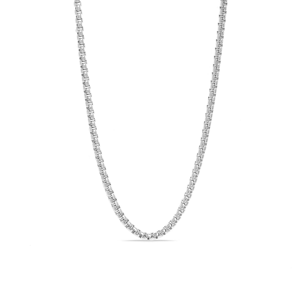 18K Gold PVD Stainless Steel Rounded Box Chain / CHN9952