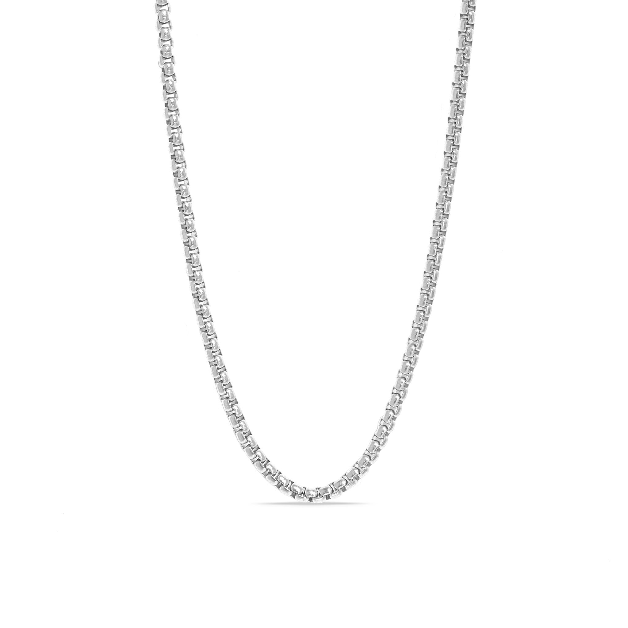 18K Gold PVD Stainless Steel Rounded Box Chain / CHN9952