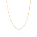 Wholesale jewelry 14K Gold Filled Plus Lip Chain Necklace- main