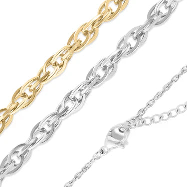 Stainless Steel Double Round Link Chain