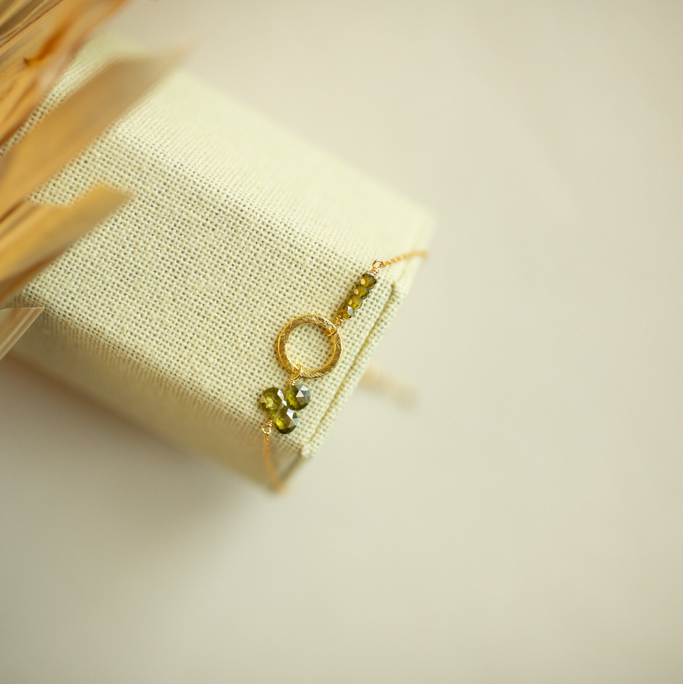 Aquamarine Bracelet – Handmade Gemstone With Adjustable Slider Clasp & Fine Italian Metals