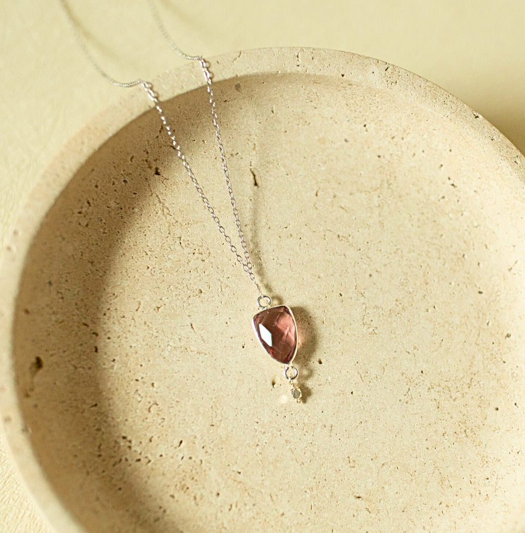 Rhodolite Garnet Silver Isla Collection