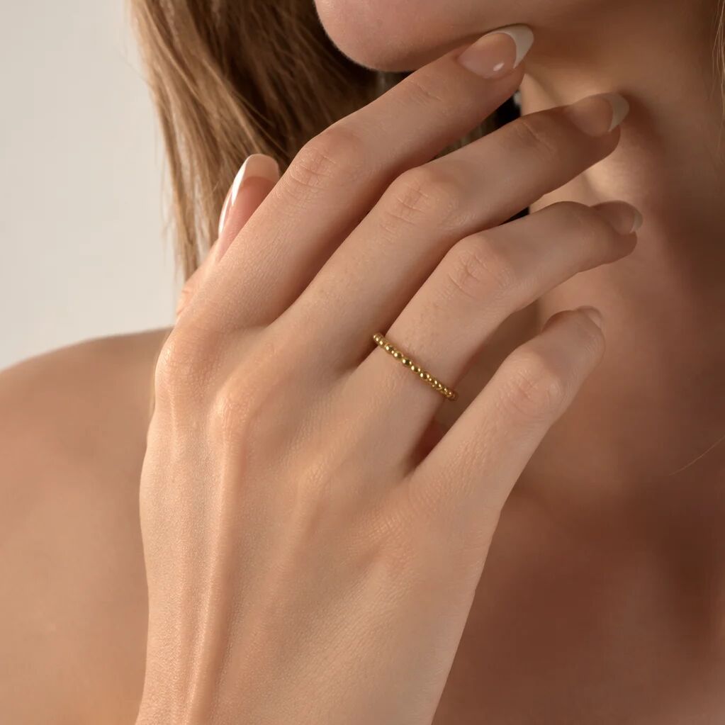 14K Gold Filled Plus™ Beaded Spacer Ring