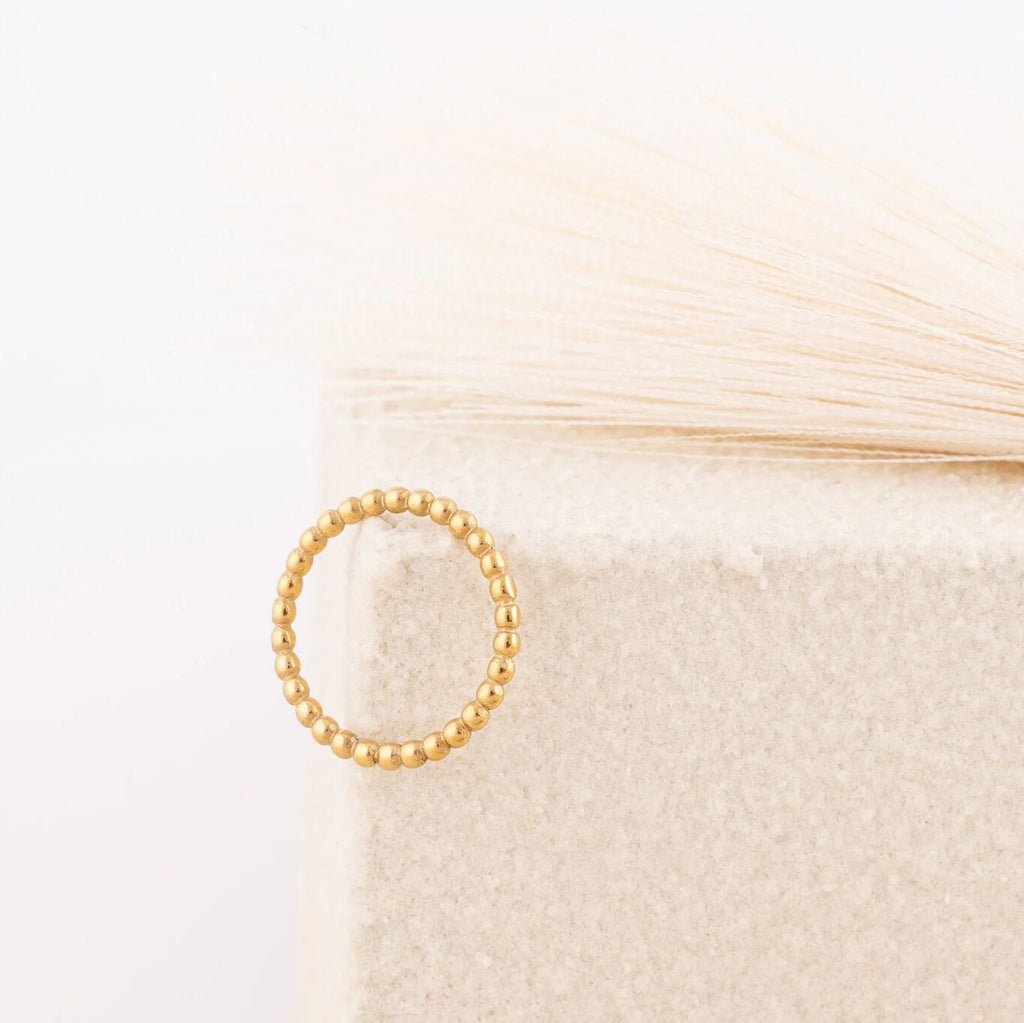 Wholesale Jewelry 14K Gold Filled Plus™ Beaded Spacer Ring - Studio 