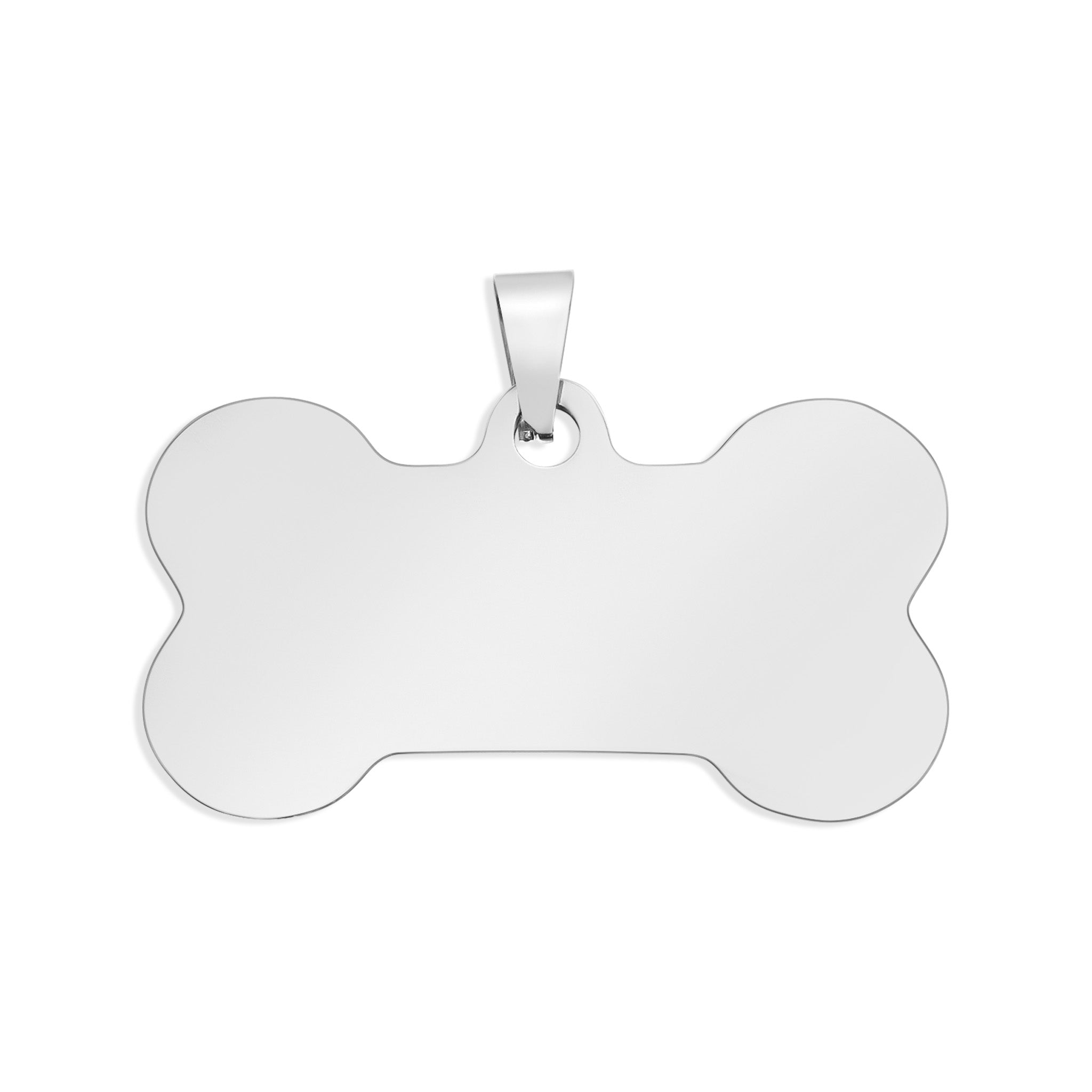 Gold Dog Bone Tag – 18K Gold Coated Stainless Steel Pet ID Tag | Durable, Scratch Resistant