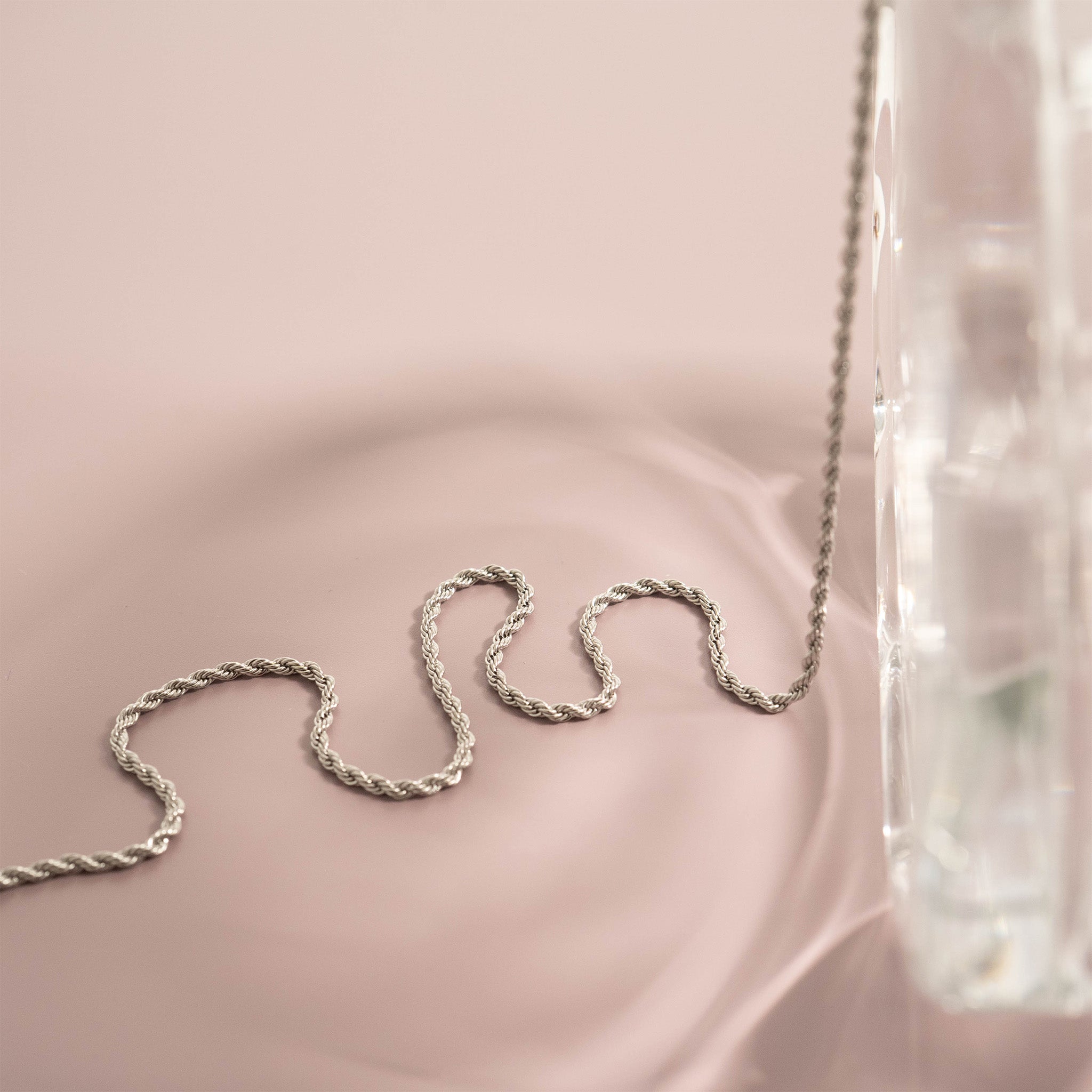 Stainless Steel Rope Chain Necklace / CHN9700