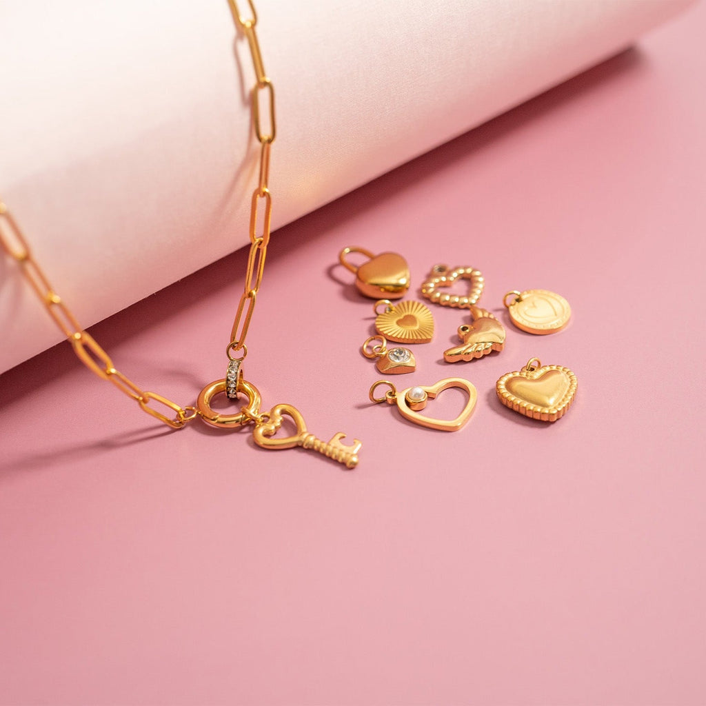 Ballerina Charm Set – 18K Gold PVD Coated Stainless Steel Dance Accessories