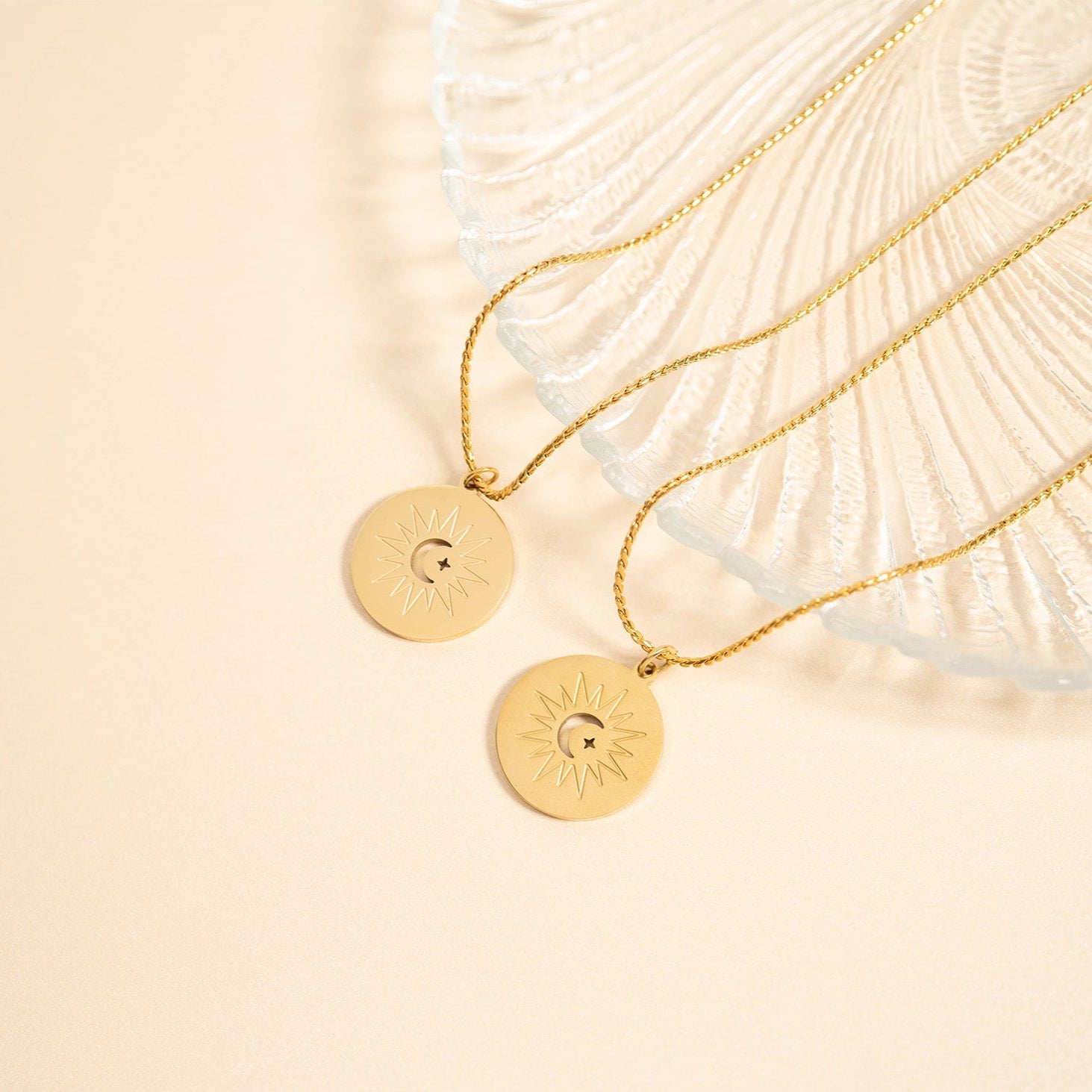 Mom And Me Necklace – Matching Mom Child Set | Stainless Steel Hypoallergenic Jewelry