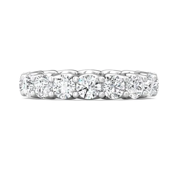 Lab Grown Diamond Ring – 4 Carat Eternity Band With AGI Certified Diamonds