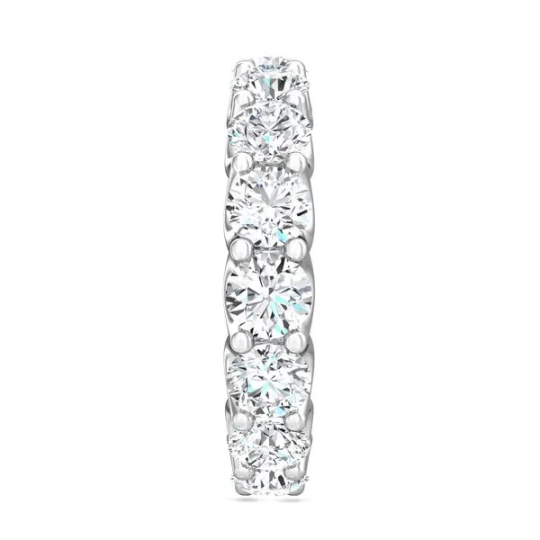 Lab Grown Diamond Ring – 4 Carat Eternity Band With AGI Certified Diamonds