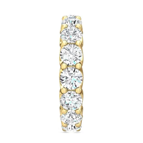 Lab Grown Diamond Ring – 4 Carat Eternity Band With AGI Certified Diamonds