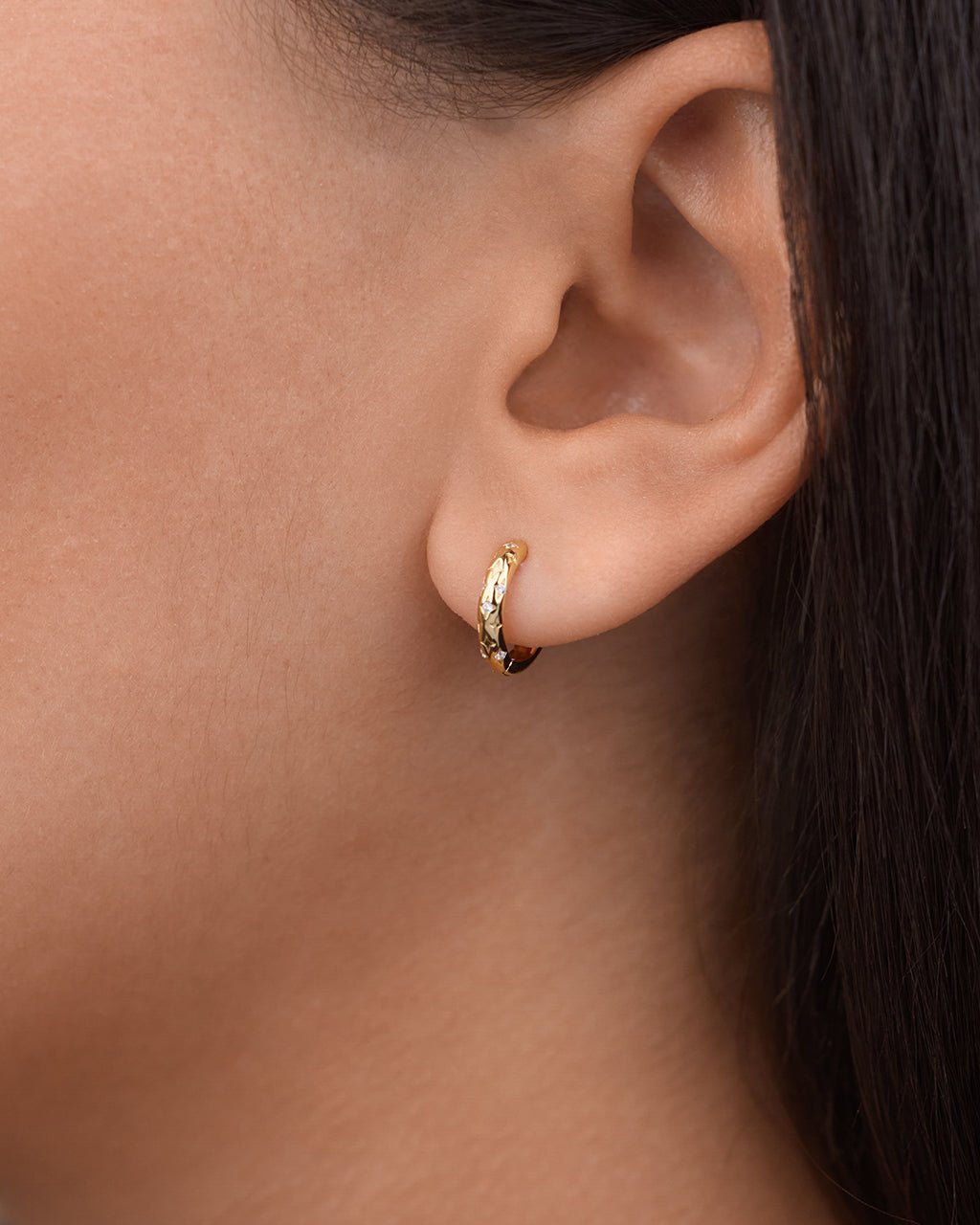 Sterling Silver Blakelyn Micro Hoops