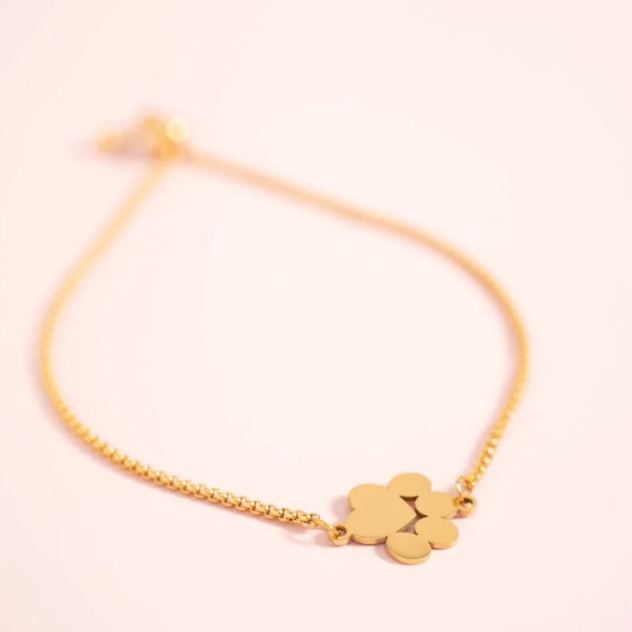 Adjustable Bolo Bracelet - 18K Gold PVD Stainless Steel Chain With Charm Attachment