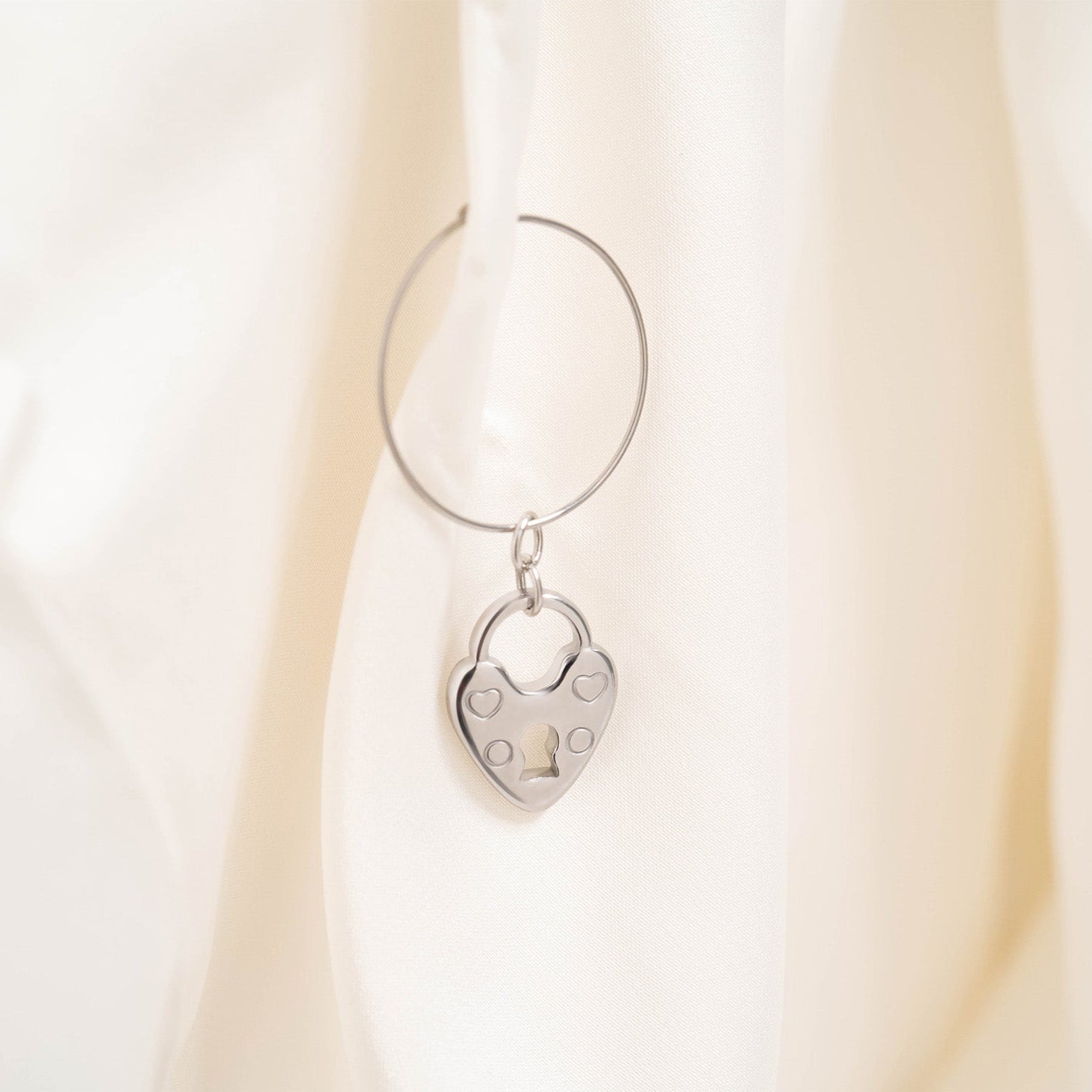 Gold Hoop Earrings – Lightweight 18K Gold Wire Hoops | Hypoallergenic Stainless Steel