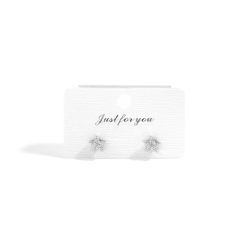 18K Gold Stud Earrings – Star Shaped Stainless Steel Hypoallergenic Jewelry