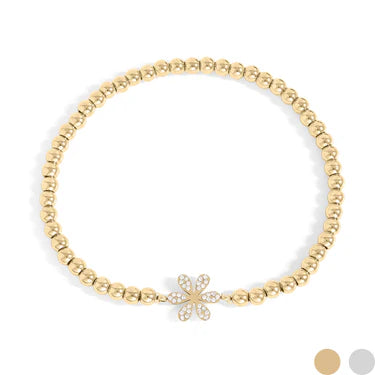 Boho Glam Gold Beaded Bracelet Collection