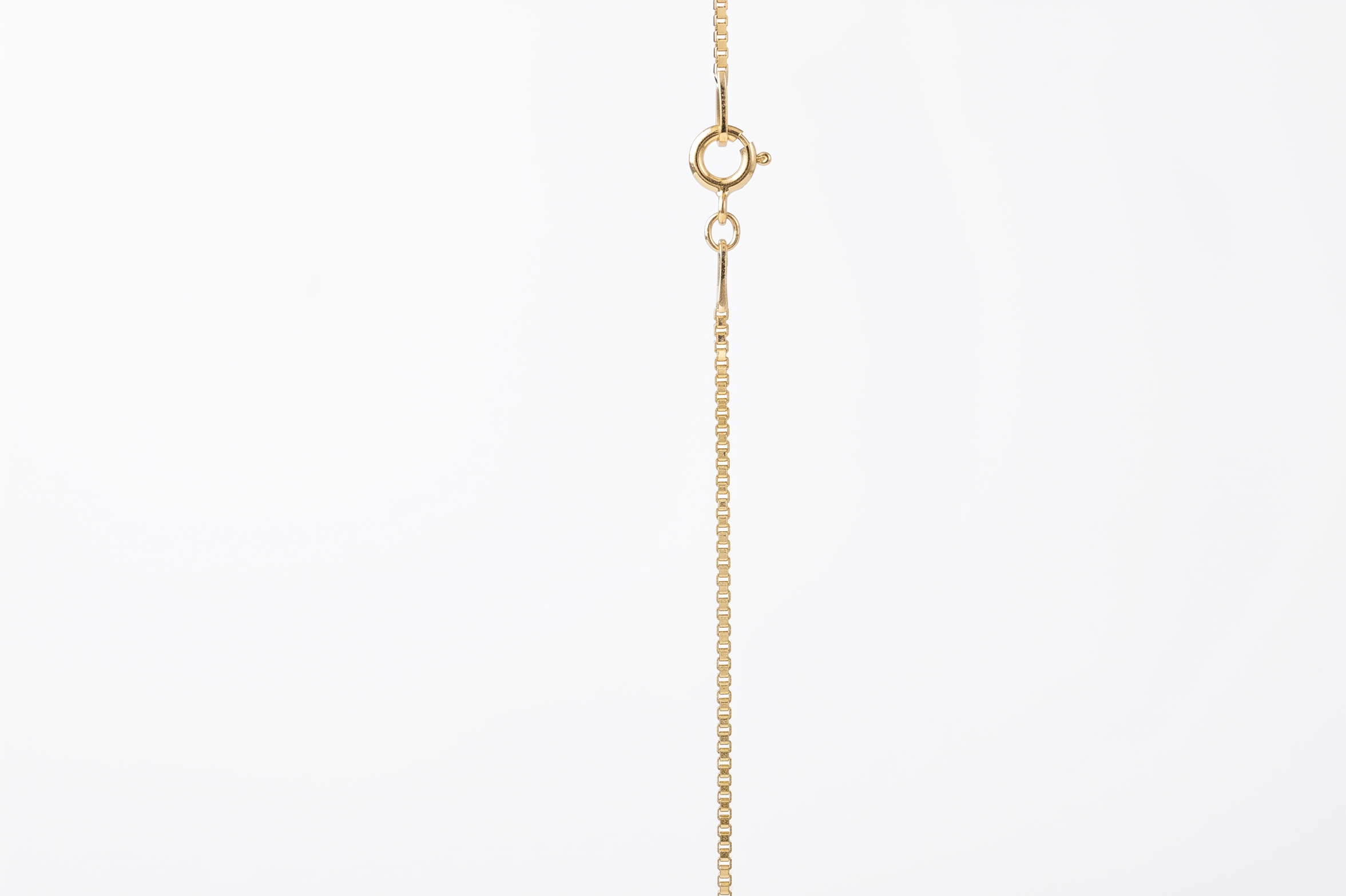 1mm Box Chain Necklace, 925 Sterling Silver Dainty Necklace