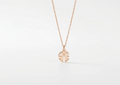 Personalized Monogram Necklace, Sterling Silver Dainty Necklace