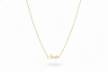 Figaro Chain Name Necklace, 925 Sterling Silver Personalized Gift