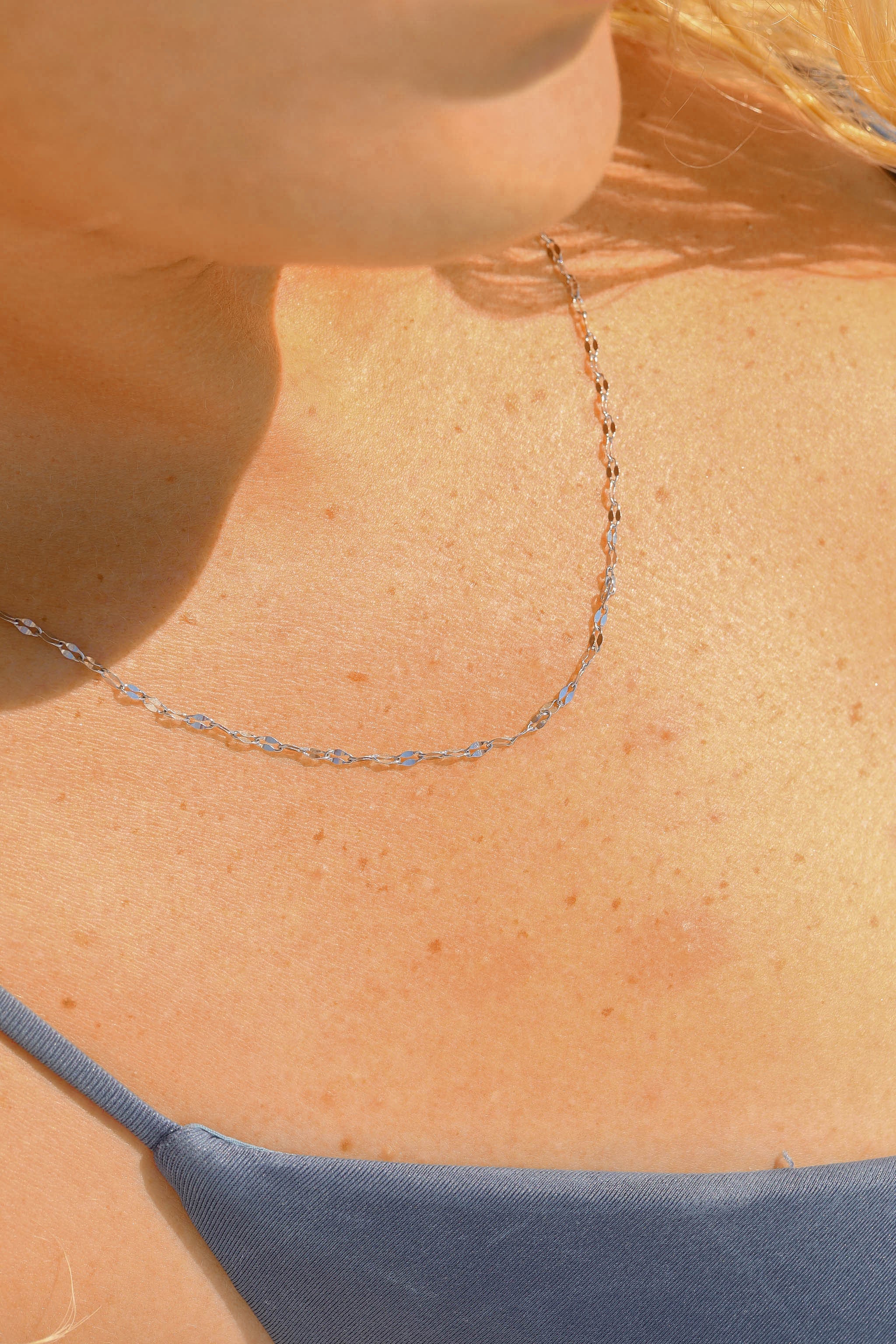 Lip Chain Necklace Lifestyle