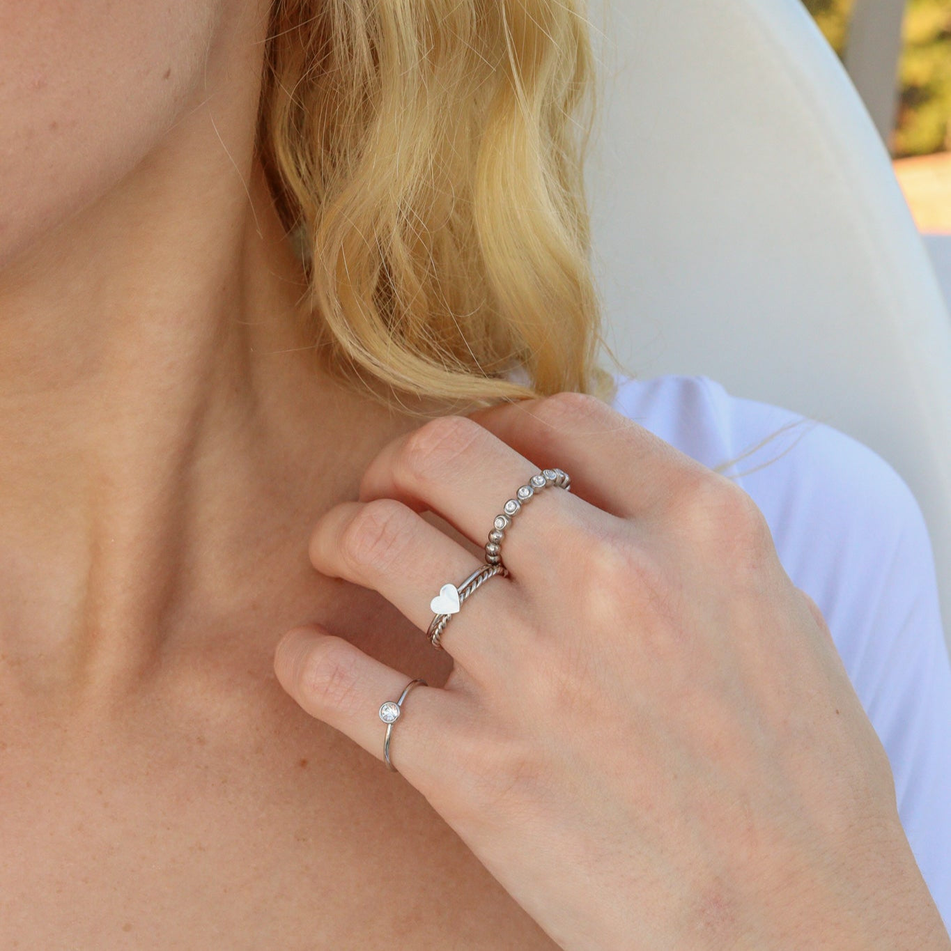 Stainless Steel Stacking Rings – Durable Tarnish Resistant Stackable Set