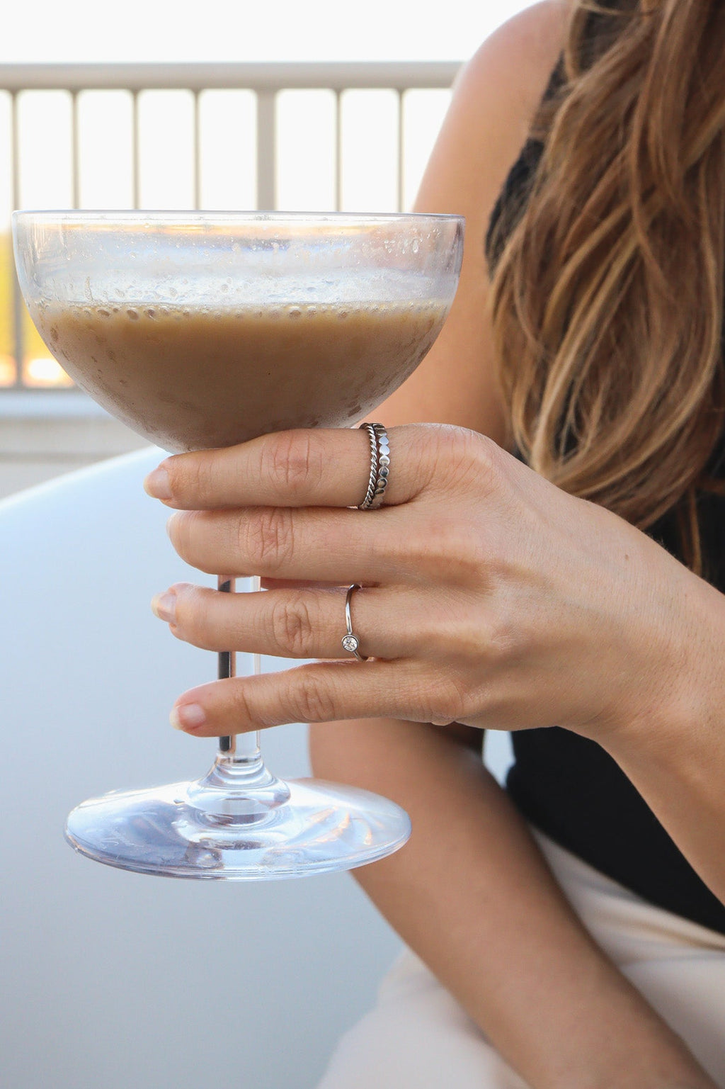 Flat Circle Stacking Ring – 2mm Durable 316L Stainless Steel Gold Band