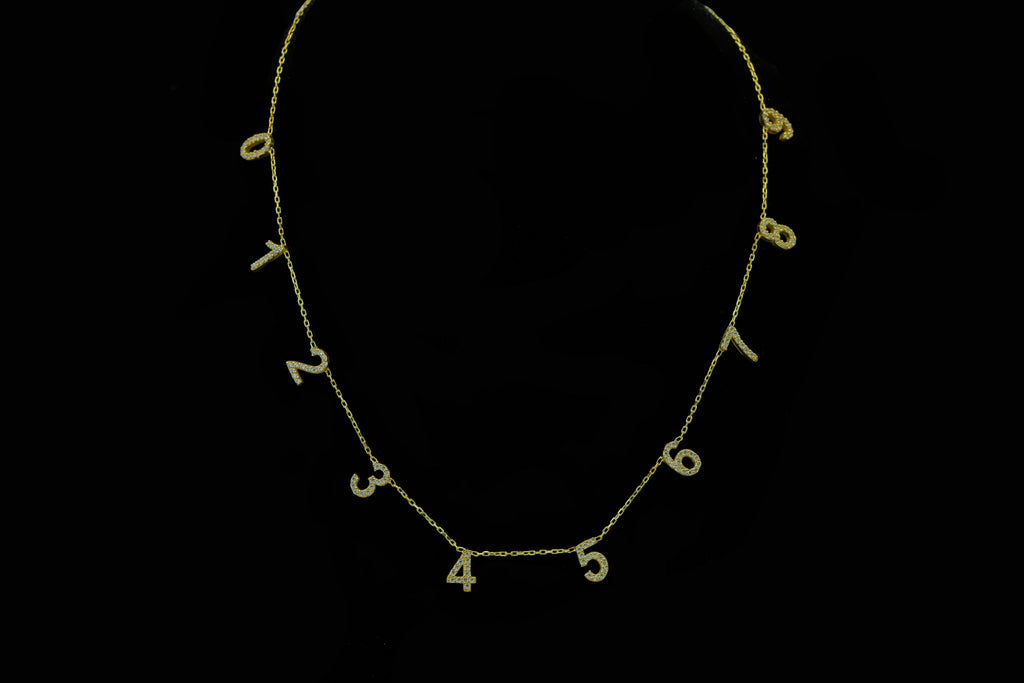 Initial Charm Necklace, Solid 925 Sterling Silver Love Knot