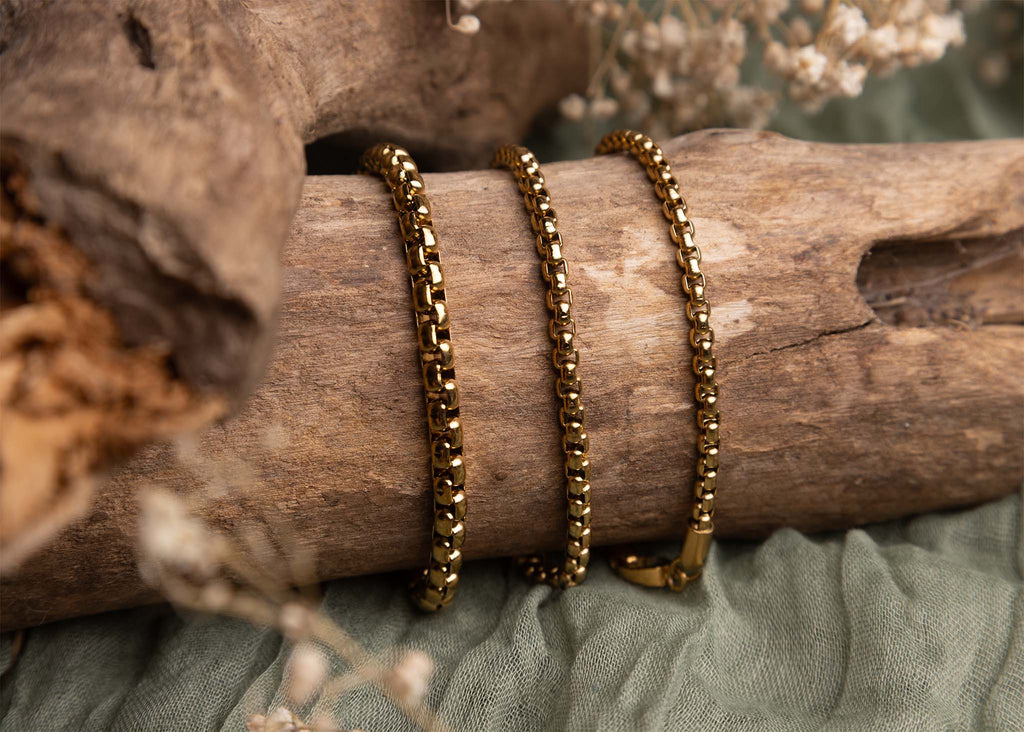 Mens Chain Metal Clasp Bracelet