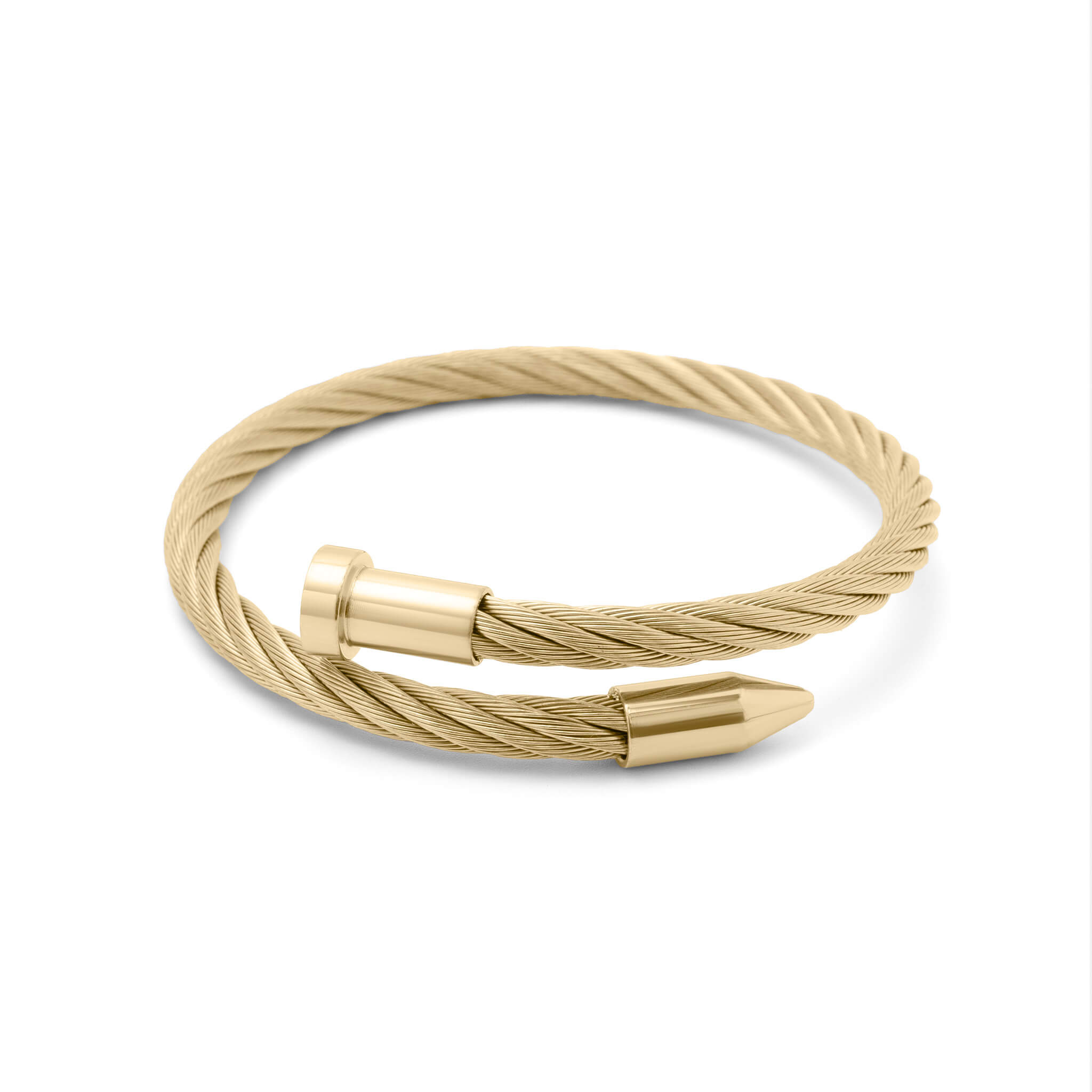 Mens Metal Nail Bracelet