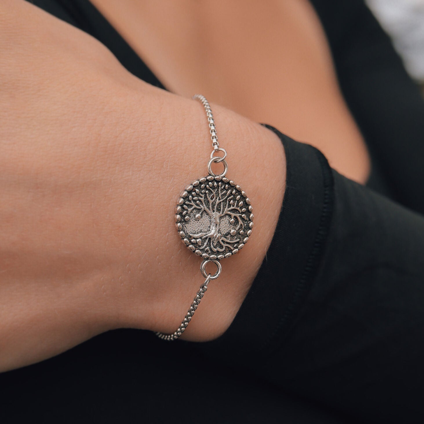 Adjustable Bolo Bracelet - 18K Gold PVD Stainless Steel Chain With Charm Attachment
